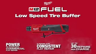 Milwaukee® M12 FUEL™ Low Speed Tire Buffer