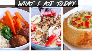 WHAT I ATE TODAY (All Vegan, All Good !)