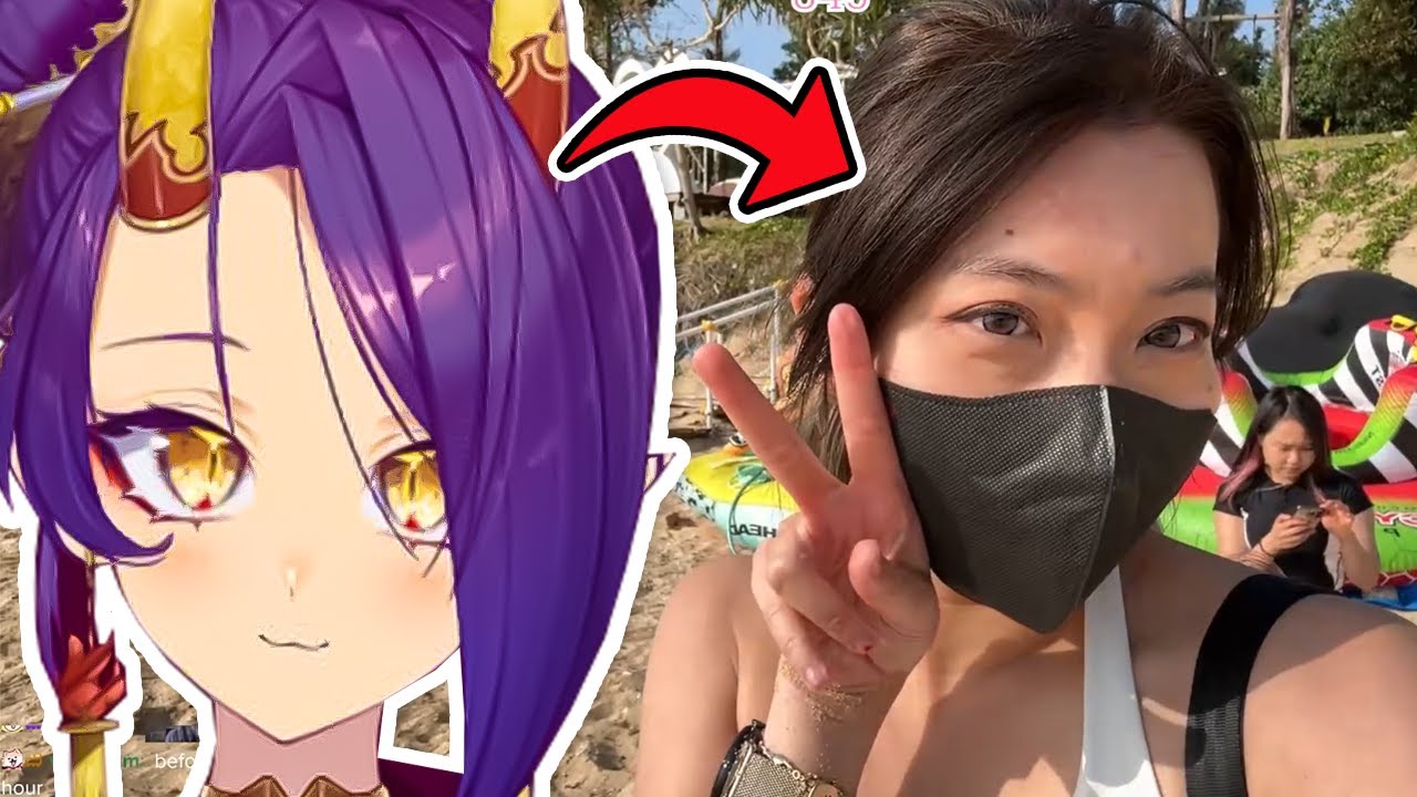 IRL Onigiri Looks Cute Like Her VTuber Model... YouTube