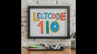 LEETCODE 110:Conquer Binary Trees: Unveiling the Secrets of Balanced Binary Trees (LeetCode 110) Leetcode 110 Balanced Binary Tree C Day 110