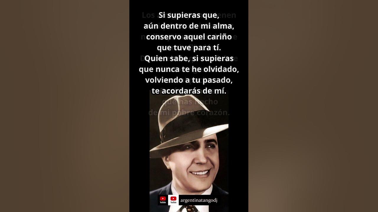 CARLOS GARDEL: LA CUMPARSITA (TANGO CON LETRA DETALLADA) #tango #milonga #musica