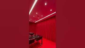 Red Velvet Drapes