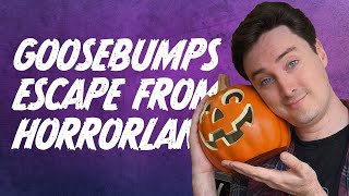 Goosebumps: Escape From Horrorland 🎃 JEFF GOLDBLUM NO 🧛‍♂️ | Hallowstream IV