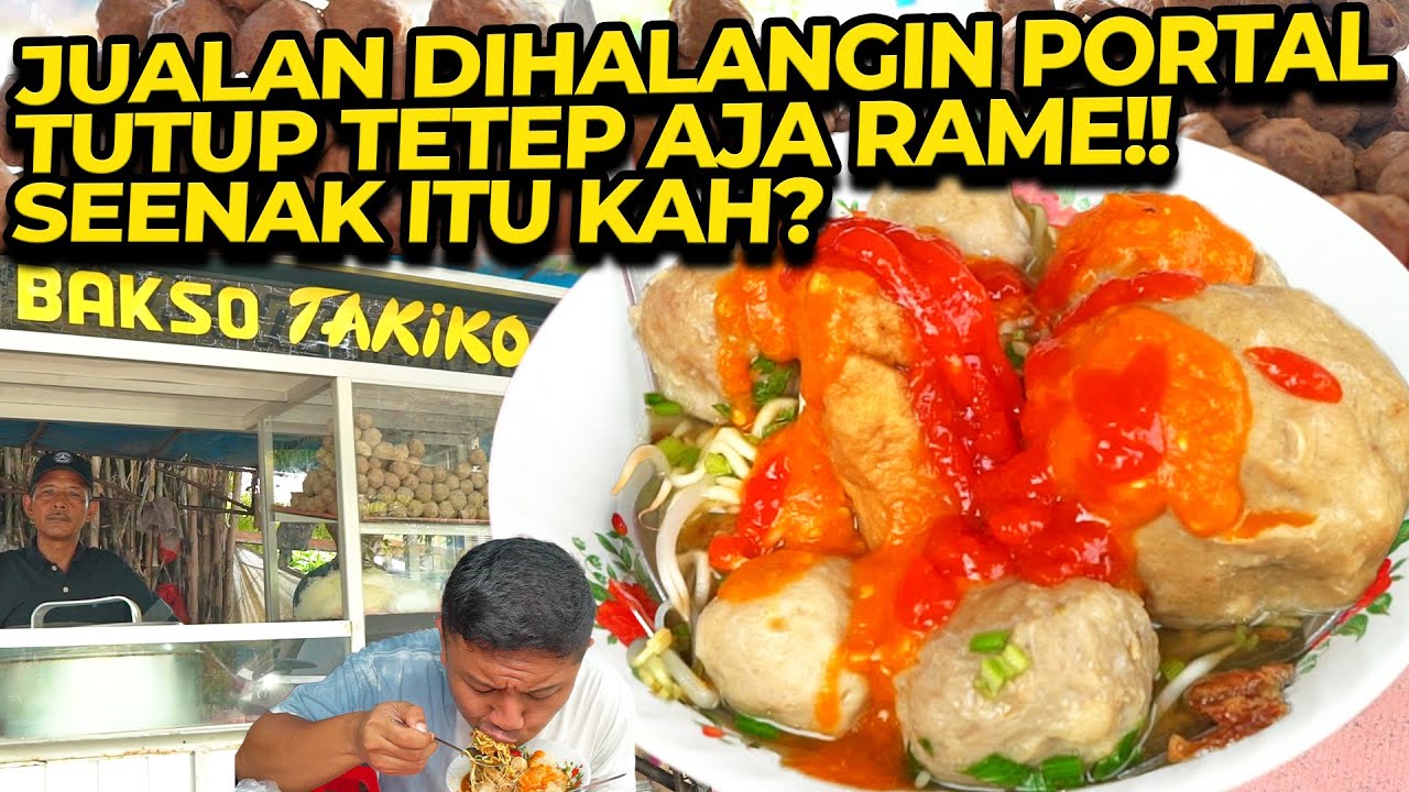 JUALAN DIHALANGIN PORTAL TUTUP TETEP AJA RAME!! SEENAK ITU KAH?