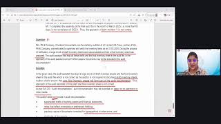 Intermediate Paper 5:AE | Topic: Audit Documentation and Audit of Banks | Session 2 | 09 July 2026