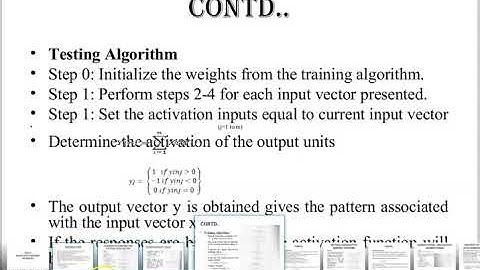 HETERO ASSOCIATIVE NETWORK