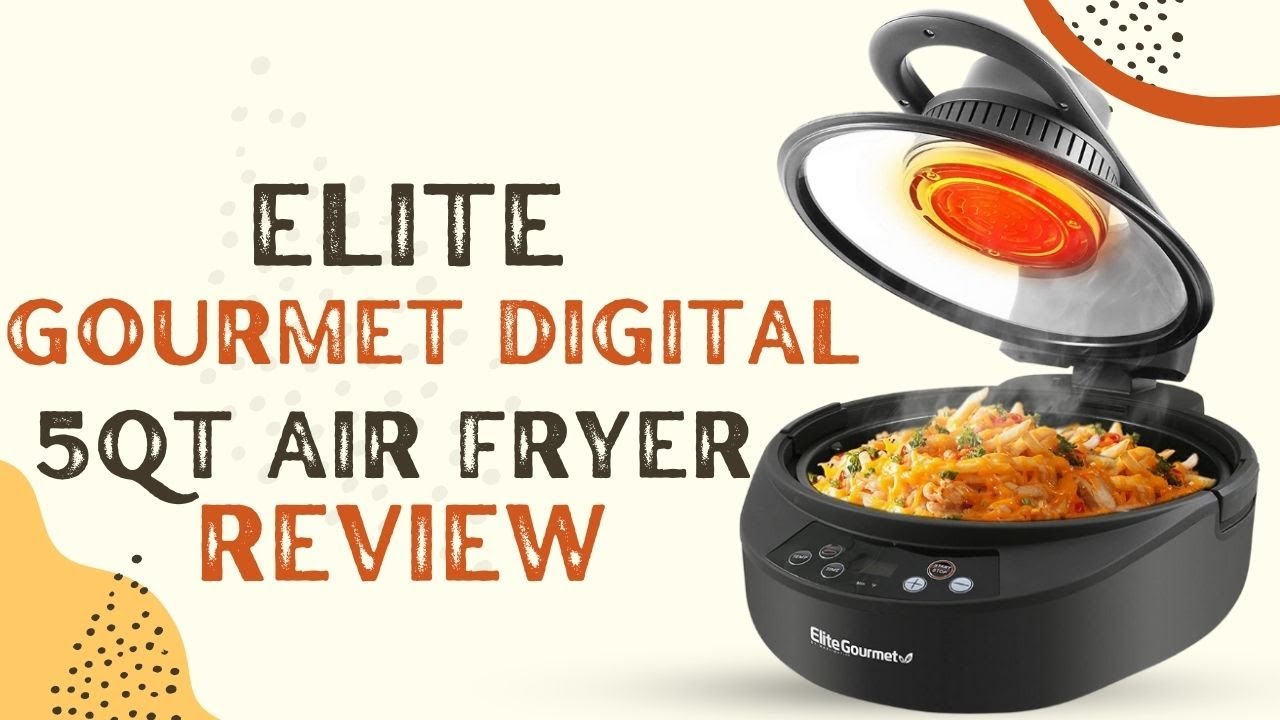 Elite Gourmet 5Qt. Digital Rapid Air Fryer/Multi-cooker, 1 ct - Food 4 Less