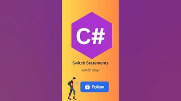 C# switch statement #csharp #csharptutorial