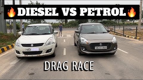 SWIFT VDI VS SWIFT VXI DRAG RACE🔥