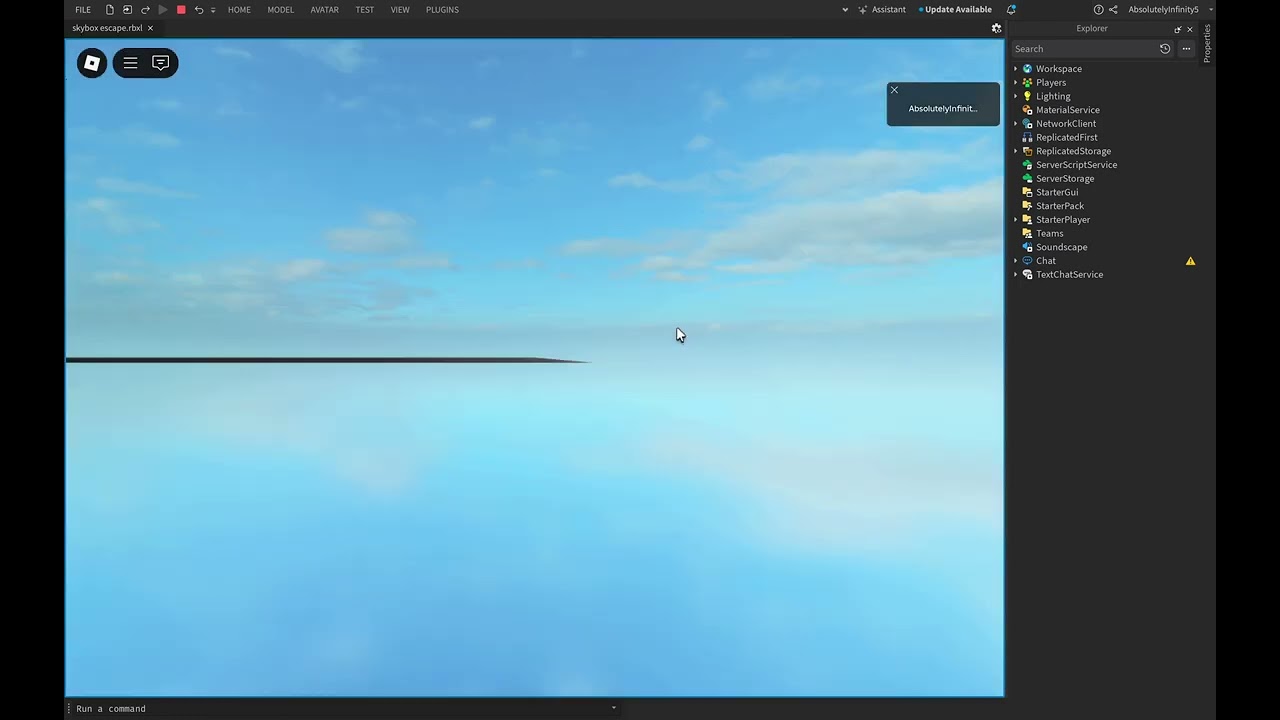 Escaping The Skybox Inside Roblox Map File FLASHING LIGHTS YouTube 