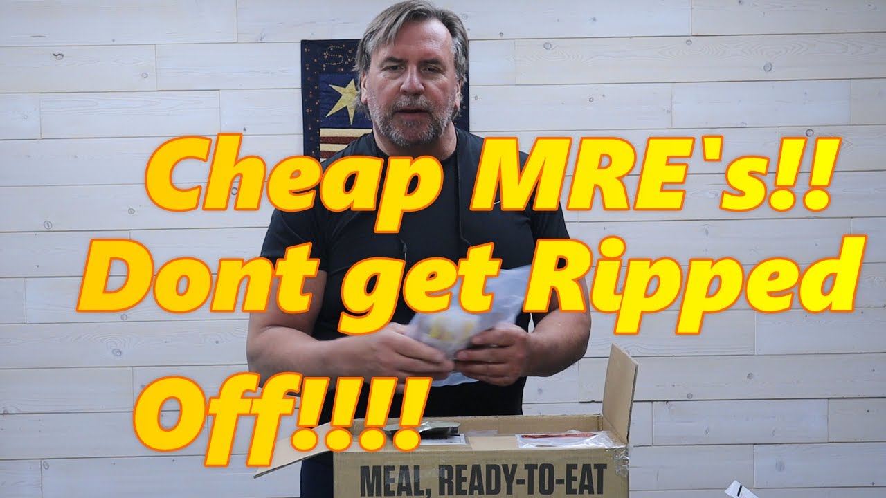 cheap MRE''S ! dont get ripped off!!! YouTube cheap MRE''S ! dont get ripped off!!! YouTube
