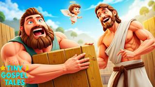 Samson Was Strong 💪| Jesus Is Our Strength | Bible Song for Kids screenshot 4