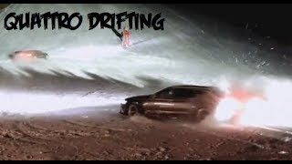 AUDI QUATTRO RS7, RS6, RS4 Snow Drifiting