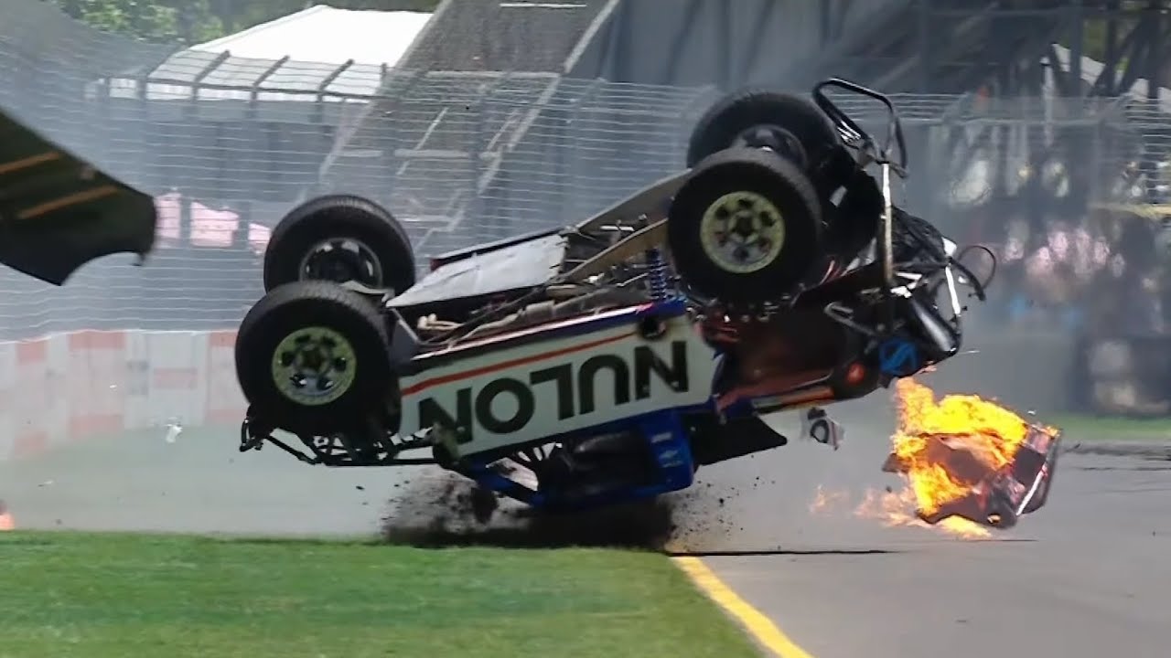 Stadium Super Trucks 2024 | Adelaide Practice 1 | Mingay Big Crash Flip ...