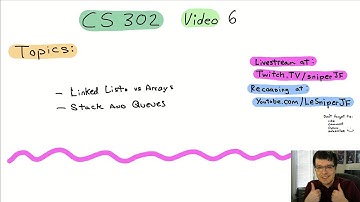 CS 302 Data Structures: Fall 2021 Video 6 Livestream