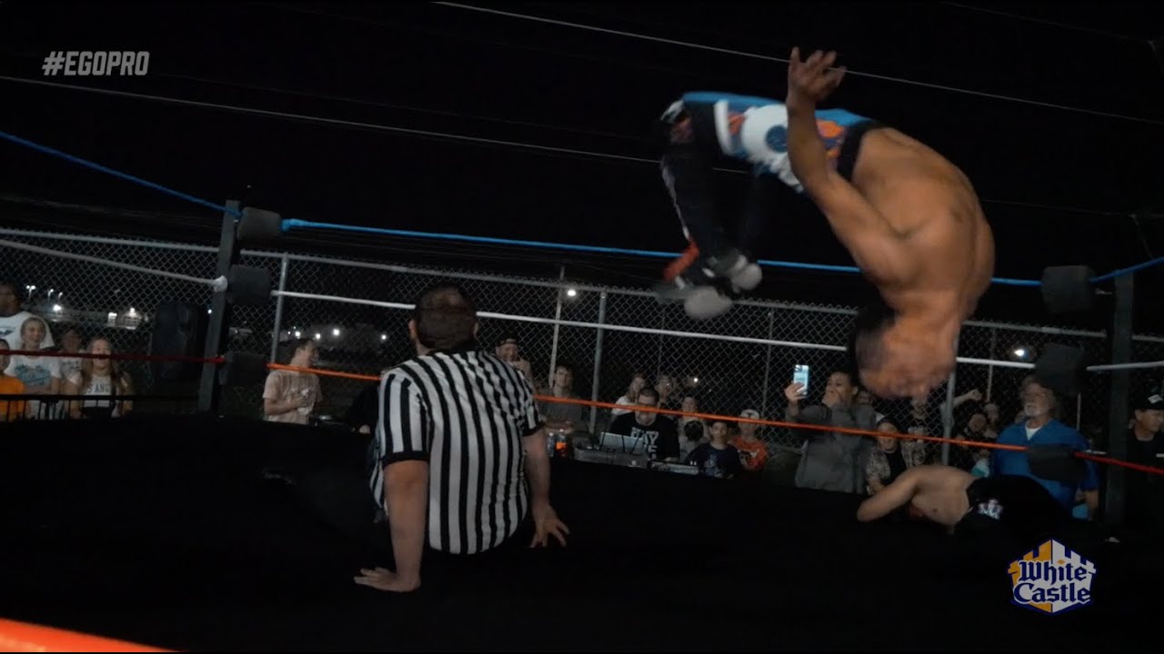 Referee Caleb hits Koda Hernandez and Davey Bang with flippin' devastating stunners at 