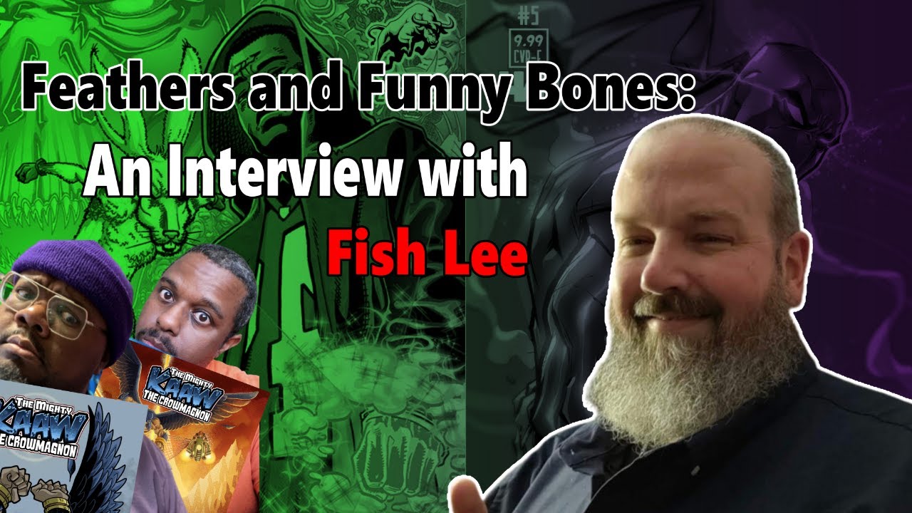 Feathers and Funny Bones: An Interview with Fish Lee, Creator of "The Mighty KAAW The Crowmagnon"