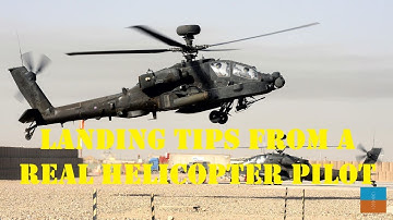 DCS World | AH-64D | Normal Approach To Landing Tips From A Real Helicopter Pilot