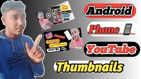 How To Make Thumbnail On YouTube Android phone | How To Upload a Thumbnail on YouTube