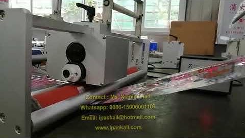 How NY-805 ink roll coder  type holder work on film direction