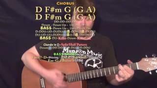 Video thumbnail of "Versace On The Floor (Bruno Mars) Guitar Lesson Chord Chart"