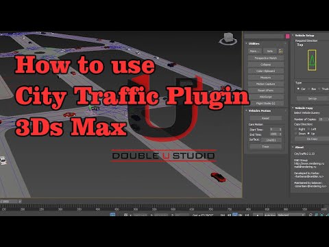 City Traffic 3Ds Max Plugin (Double U Studio)