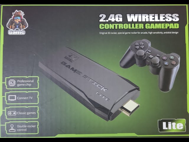 Game stick Dongle 4K Lite for $40 is amazing, 3500 retro games