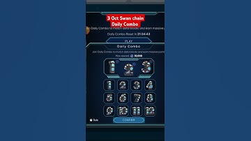 Swan Chain Daily Combo Today Code 3 October | Swan Chain Airdrop Latest Update #Swandailycombo