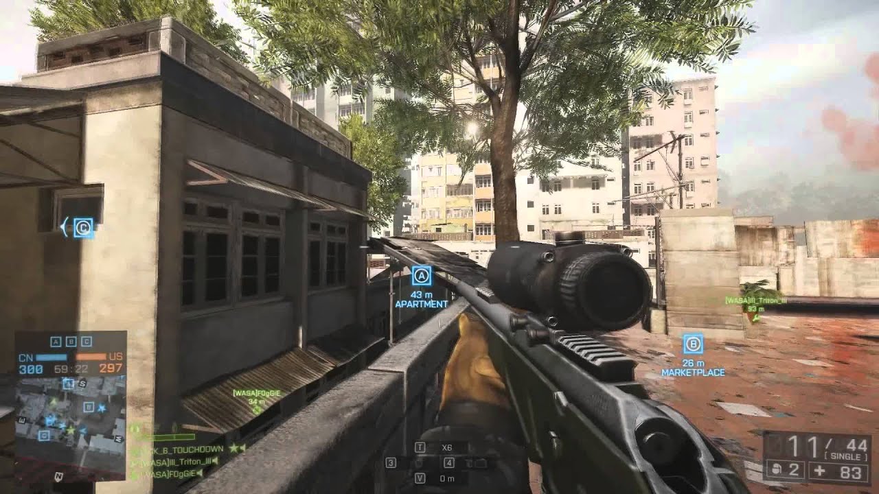 Battlefield 4 Cs Lr4 Sniper Rifle Review The First Bolt Action Rifle In Bf4 Youtube