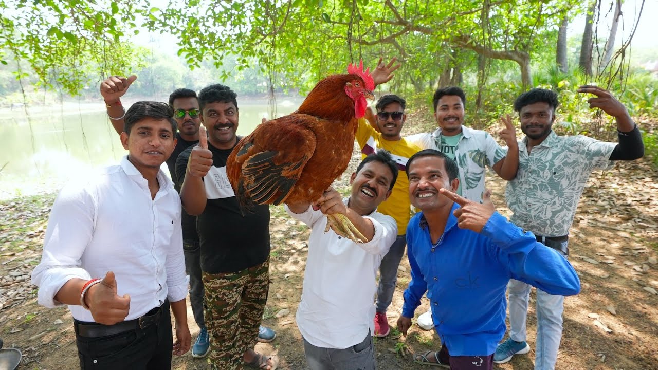 Big size Patnai Red Country Chicken curry recipe by Jamaibabu | Famous Chicken curry recipe