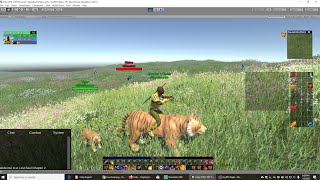 Celebrity Add Tiger Pet And Mount With Free Assets - AnyRPG Tutorial Wealth