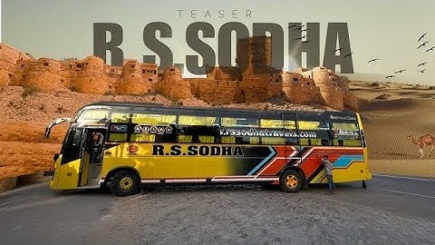 Shree Karni Kripa I Rs Sodha Travels I Jaipur To Jaisalmer I Buses King Rajasthan #travel 