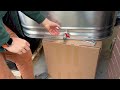 How to install a drain tap onto a bath