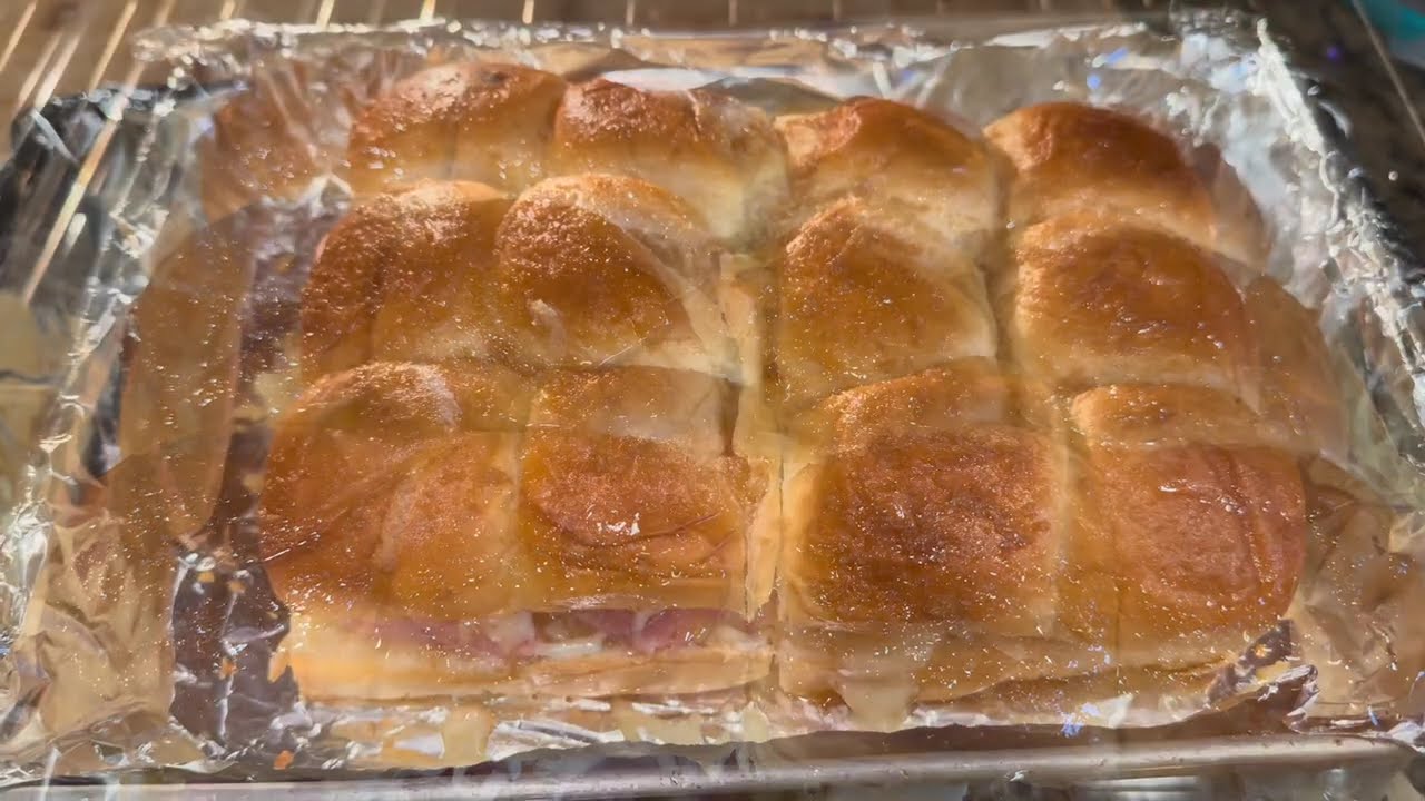 Easy Ham and Cheese Pull Apart Sliders | Perfect for Parties & Leftover Ham