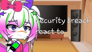 security Breach React To 6th Anniversary Fnafgacha Clubgacha
