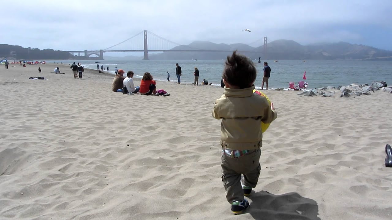 Zade on the beach of SF June 2011 - YouTube