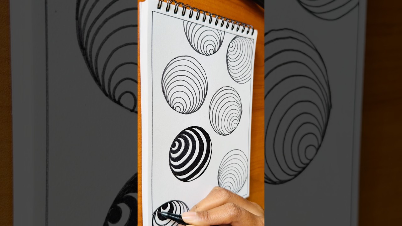 Stare at your own risk 🌀18/100✨ #Shorts #OpticalIllusion #AbstractArt #TrippyArt #ArtShorts