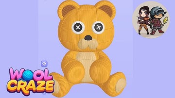 Wool Craze Puzzle level 135 Soft Toy | Mobile Gameplay Walkthrough |