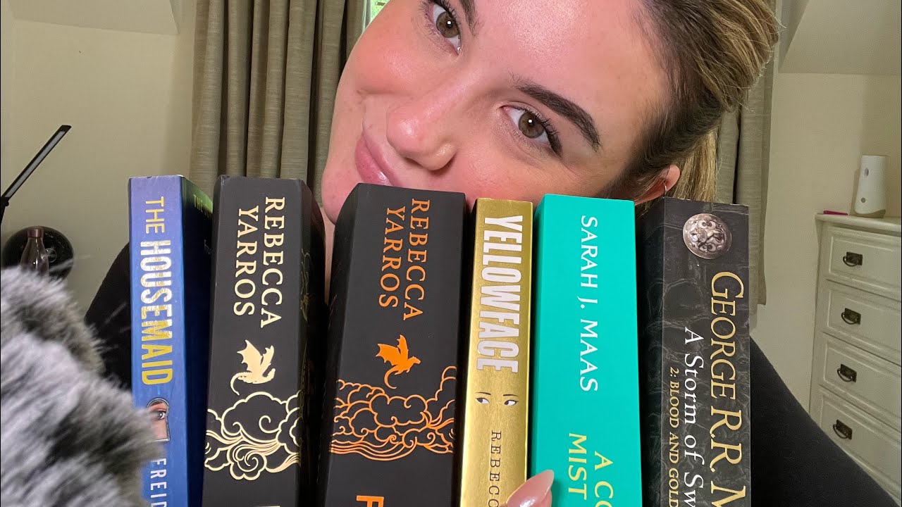 My Next Reads 📚❤️ ASMR (MOUTH SOUNDS, TAPPING, PERSONAL ATTENTION)