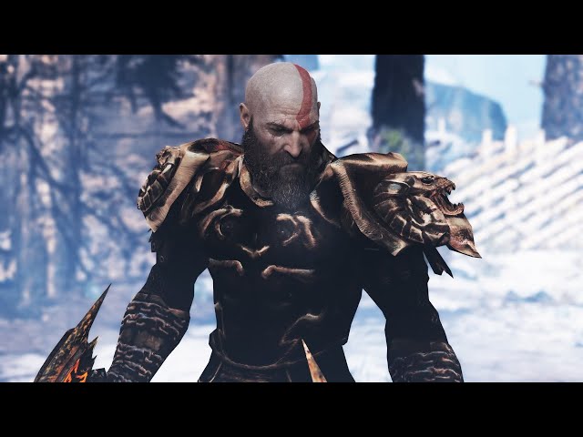 God of War 2 - God Armor (Model Swap) at God of War