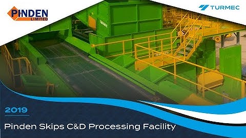 Pinden Skips C&D Processing Facility