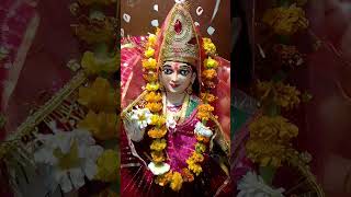 #Mandir mein Navratri ka pahla kirtan 🙏🌺#Jay man shailputri ki 🙏#viral #