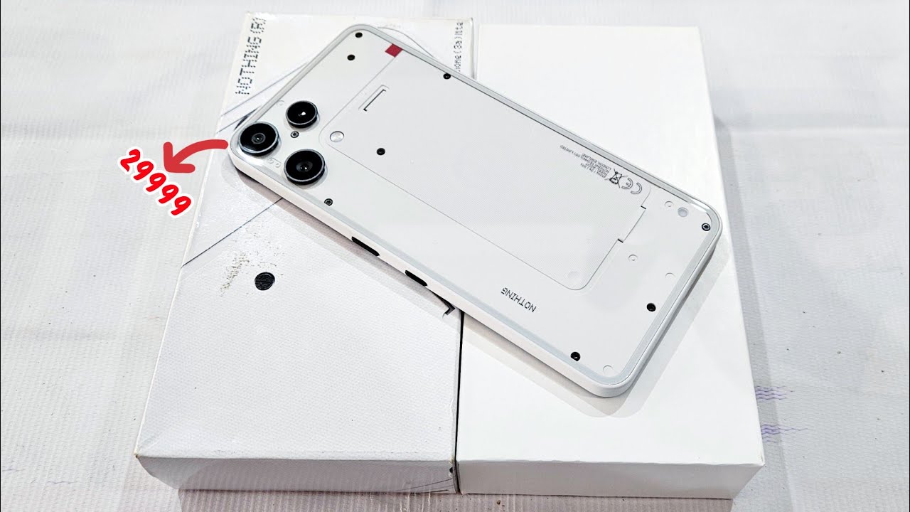 Nothing Phone 3a Lite 8/256 Unboxing and Price Details : Under