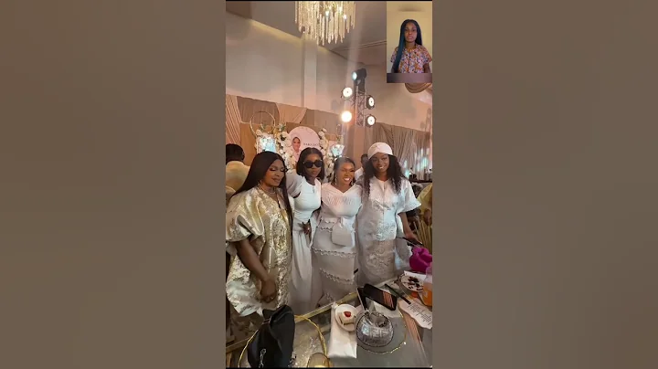 Iyabo Ojo & daughter so excited as they walk into a surprise party organized by her friends for her