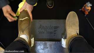 WILL YOU STAY AWAKE TILL THE END?! 1ST VIDEO OF 2024! | ANGELO SHOE SHINE ASMR