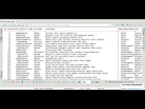 Database Data Wizard