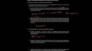 Checklist to Determine Gross Income Step 3 of 3 - Who