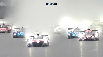 2018 6 Hours of Fuji - Start of the race on a wet track!