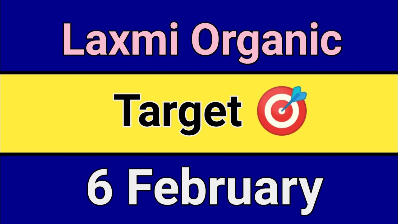 laxmi organic share price target tomorrow |laxmi organic share latest news |laxmi organic share news