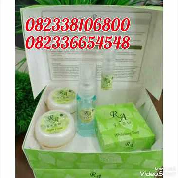 Review RA GLOW asli Original || Cream RA GLOW Paket Non Pengelupasan Asli 082338106800